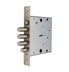 Замок врезной сувальдный с защёлкой ЗВ9 144.0.0, 5 кл. (ключ 60 мм)