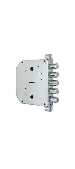 Замок врезной сувальдный К 8-6 БЛт (аналог Blockido) /72249/ | Сталь, 17,7 мм