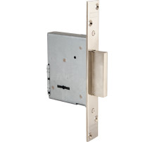 Замок врезной сувальдный 40.751.42 (с отв. планкой, без накладок)