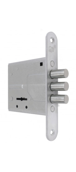 Замок врезной сувальдный ЗВ8-4С/15 (без отв. планки), 5 кл. /76604/ | Сталь, 11 мм