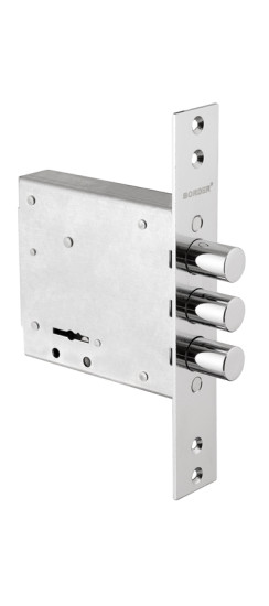 Замок врезной сувальдный ЗВ8-8 Г/15, 5 кл. /87310/ | Сталь, 15,8 мм