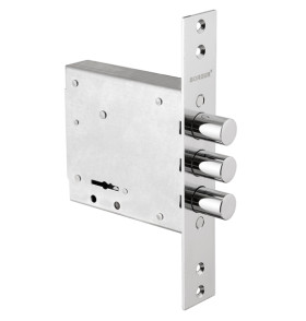 Замок врезной сувальдный ЗВ8-8 Г/15, 5 кл. /87310/