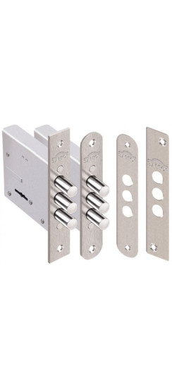 Замок врезной сувальдный Кремень 1.04.06, 5 кл. | Сталь, 12 мм