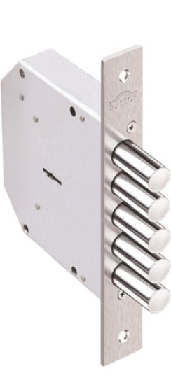 Замок врезной сувальдный Гранит 1.06.01, 5 кл. /00405/ | Сталь, 18 мм