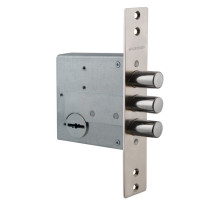 Замок врезной сувальдный ЗВ 50.01, 4 кл. (длинный кл. 71 мм) /128:4193/