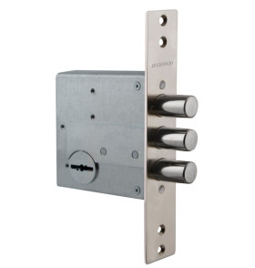 Замок врезной сувальдный ЗВ 50.01, 4 кл. (длинный кл. 71 мм) /128:4193/