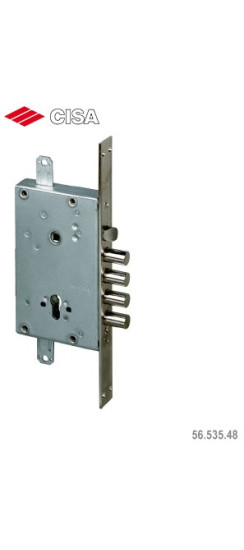 Корпус врезного замка с защёлкой REVOLUTION PRO 56.535.48 (тех. упаковка) | Сталь, 18 мм