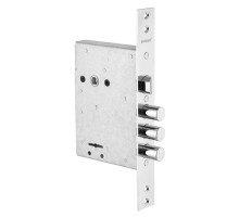 Замок врезной сувальдный с защёлкой ЗВ9-8Г, 5 кл. /87317/