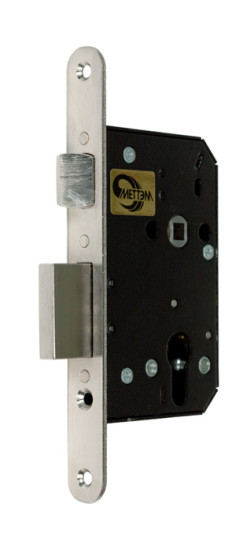 Корпус врезного замка с защёлкой ЗВ4 401.0.0 | Сталь, 41 мм