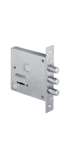 Замок врезной сувальдный VE, 5 кл. | Сталь, 14 мм