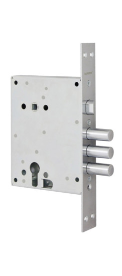 Корпус врезного замка с защёлкой ЗВ4-3/85М /79045/ | Сталь, 15,7 мм