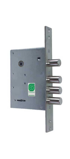 Замок врезной сувальдный с задвижкой ЗВ 30.04, 4 кл. /123:178/ | Сталь, 15,8 мм