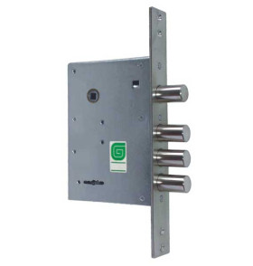 Замок врезной сувальдный с задвижкой ЗВ 30.04, 4 кл. /123:178/