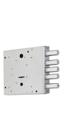 Замок врезной сувальдный ЗВ8-8 К5/15, 5 кл. /71601/ | Сталь, 15,7 мм