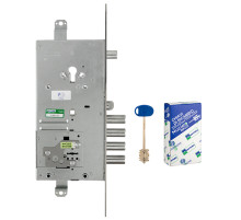 Замок врезной двухсистемный 54.J936M-D MyKey (правый), перекод. с торца, кл. 60 мм, без накл.