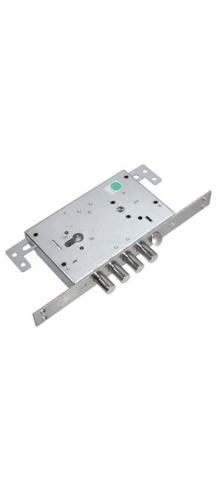 Корпус врезного замка с защёлкой ЗВ 72.16 Т с тягами. /128:4140/ | Сталь, 18 мм