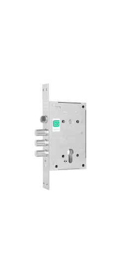 Корпус врезного замка с защёлкой ЗВ 22.11 Т /128:5363/ | Сталь, 18 мм