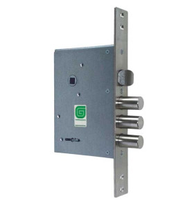 Замок врезной сувальдный с защёлкой ЗВ 30.11, 4 кл. (длинный кл. 59 мм) /123:136/