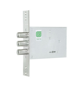 Замок врезной сувальдный ЗВ 80.01 TERMO, 4 кл. (длин. кл. 59 мм) /128:7419/