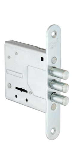 Замок врезной сувальдный ЗВ8-4С/1 (без отв. планки), 3 кл. /76601/ | Сталь, 11 мм