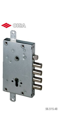 Корпус врезного замка с защёлкой REVOLUTION PRO 56.515.48 (тех. упаковка) | Сталь, 18 мм