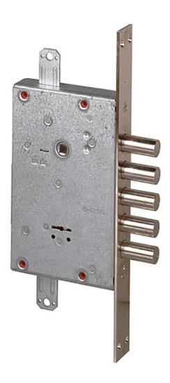 Замок врезной сувальдный 57.525.48 (инд. упаковка), ключ 60 мм | Сталь, 18 мм