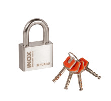 Замок навесной PL-INOX FORCE IF-50 4 key (дисковый ключ)