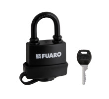 Замок навесной PL-WEATHER-3650 Black 3key (PL-3650) англ.