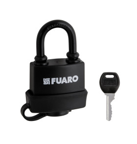 Замок навесной PL-WEATHER-3650 Black 3key (PL-3650) англ.