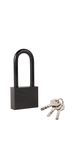 Замок навесной PK-1550L 3 key диск.ключ длиная дужка | Чугун