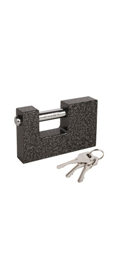 Замок навесной PK-1690 3 key англ. | Чугун