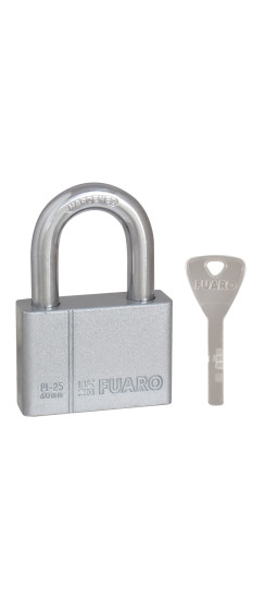 Замок навесной PL-PROTEC-2560 4 fin key (PL-2560) фин. /блистер | Чугун