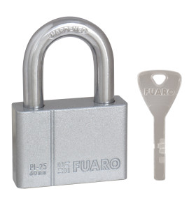 Замок навесной PL-PROTEC-2560 4 fin key (PL-2560) фин. /блистер