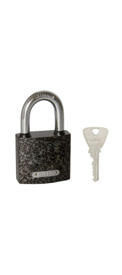 Замок навесной PL-UNI-0138 (PL-01-38) 3key англ. /блистер | Чугун