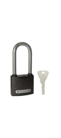 Замок навесной PL-UNI-0163-L (PL-01-63-L) 3key англ. /блистер | Чугун