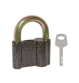 Замок навесной PD-4070 (PD-40-70) 3 fin key /коробка