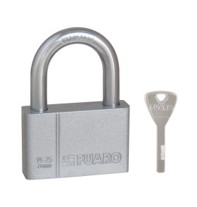 Замок навесной PL-PROTEC-2570 4 fin key (PL-2570) фин. /блистер