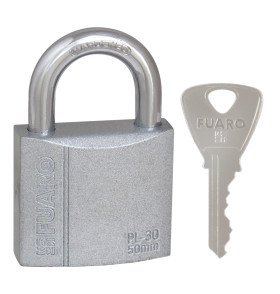 Замок навесной PL-PROTEC-3050 3key (PL-3050) англ. /блистер