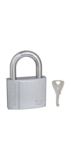 Замок навесной PL-PROTEC-3075 3key (PL-3075) англ. /блистер