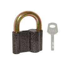 Замок навесной PD-4080 (PD-40-80) 3 fin key /коробка