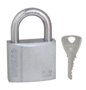 Замок навесной PL-PROTEC-3063 3key (PL-3063) англ. /блистер