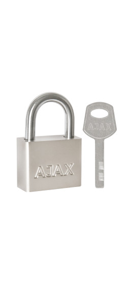 Замок навесной PD-3040 (PD-30-40) 3 fin key /блистер | Сталь