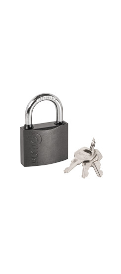 Замок навесной PK-0163 3 key англ.ключ. | Чугун