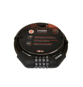 Замок тросовый PL-BIKE-12120-CODE (12х1200) (PL-12120-CODE) перекод. /подвес