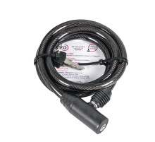 Замок тросовый PK-BIKE-1012-KEY (10х1200) 2key/подвес