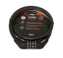 Замок тросовый PL-BIKE-12100-CODE (12х1000) (PL-12100-CODE) перекод. /подвес