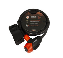 Замок тросовый PL-BIKE-12100-KEY (12х1000) 3 perfo key(PL-12100-KEY) /подвес