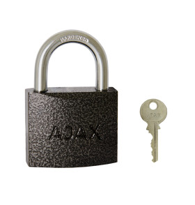 Замок навесной PD-0150 MS 3 key англ./коробка