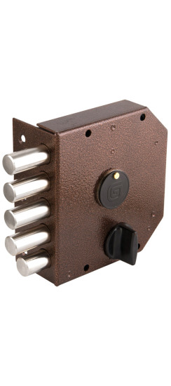 Замок накладной ЗВ 20.05 правый (5 кл. ЗК.503Н-02) ЗД без ответной планки | Сталь, Характеристики