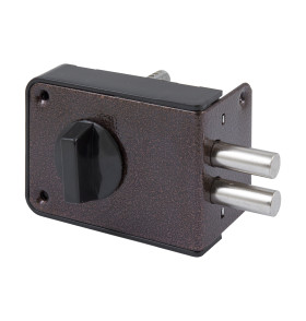 Замок накладной цилиндровый ЗН1-1 ПНЗ медь, 5 кл.